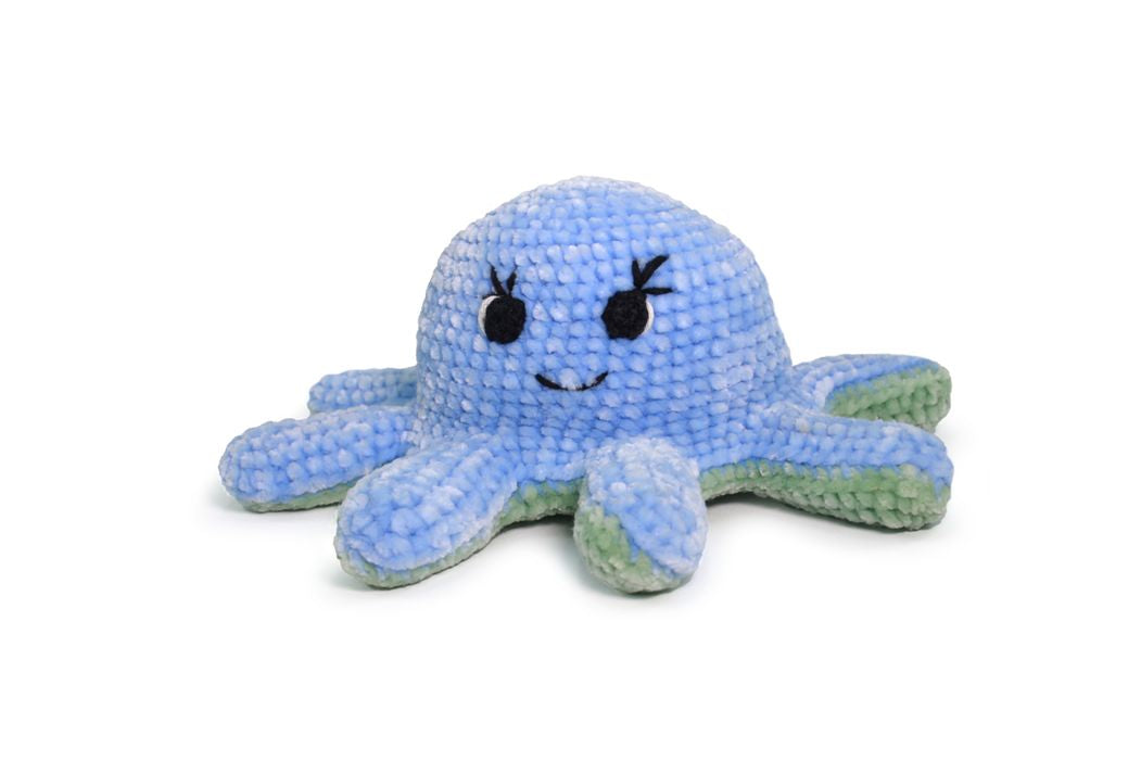 ערכה לסריגת בובה תמנון ירוק - Green Octopus - מבית CIRCULO – תמונה 3