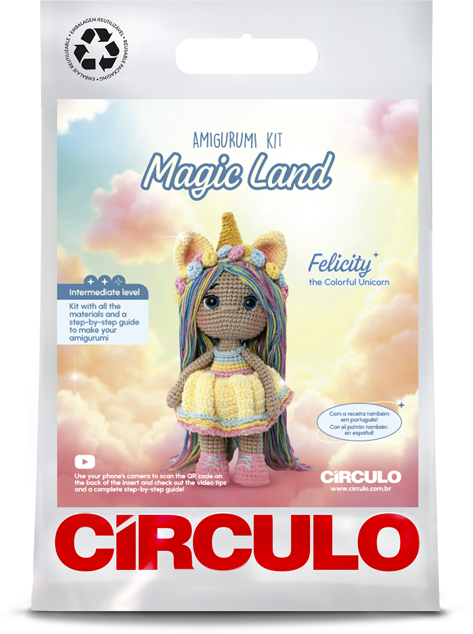 ערכה לסריגת בובה פליסיטי - Felicity - מבית CIRCULO