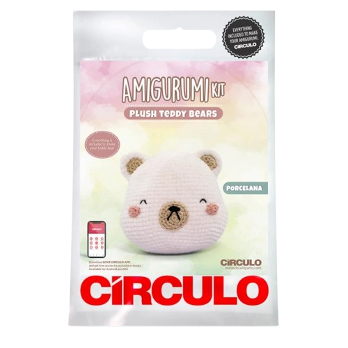 ערכה לסריגת בובה הדב פורסלנה - Porcelana - מבית CIRCULO