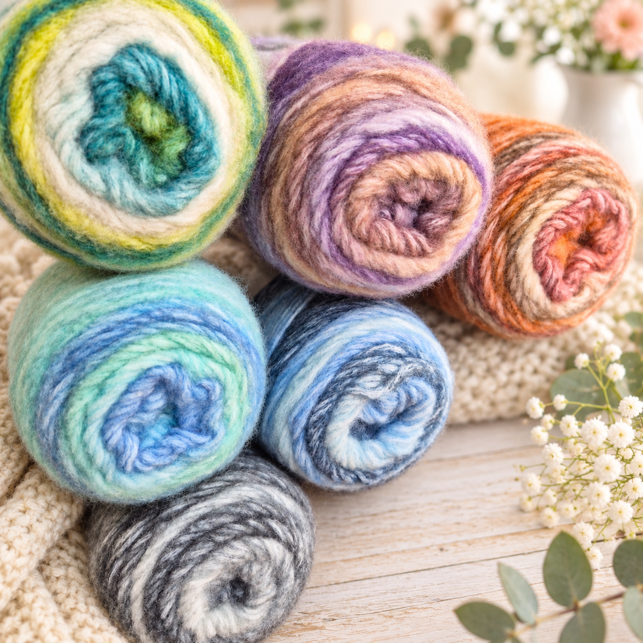 חוט סריגה סופט בלור - Circulo Soft Blur – תמונה 2
