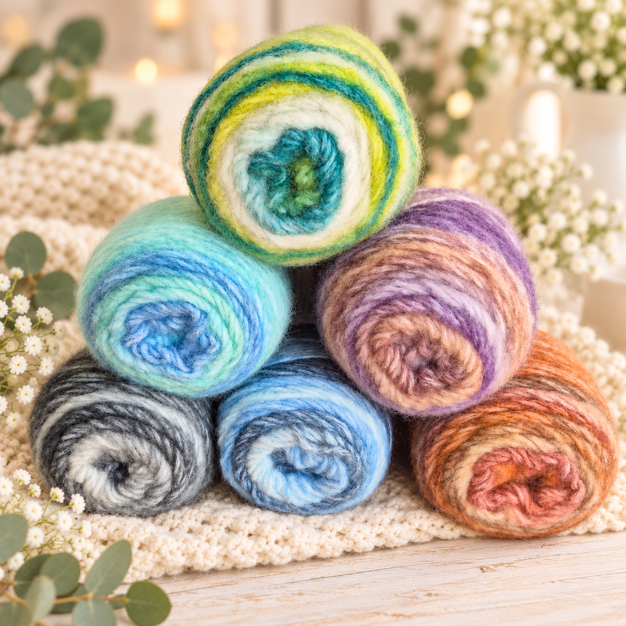 חוט סריגה סופט בלור - Circulo Soft Blur – תמונה 3
